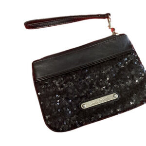 Express black and sequins wristlet.  Super cute!